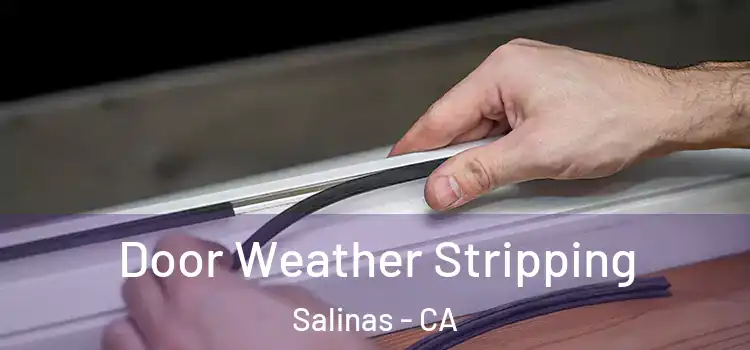 Door Weather Stripping Salinas - CA
