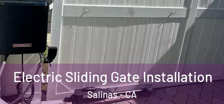 Electric Sliding Gate Installation Salinas - CA